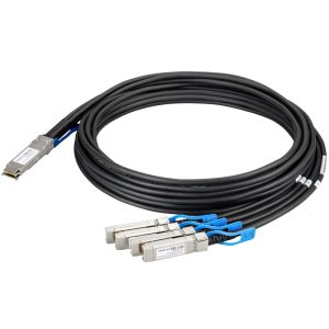 100G QSFP28 to 4*SFP28  被動直接連接銅雙軸纜線