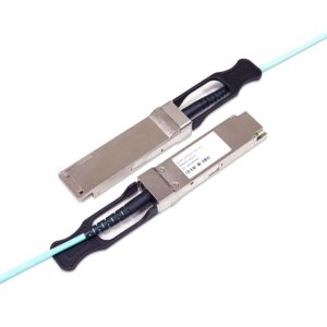 40G QSFP+ 主動式光纖纜線 (低煙無鹵)