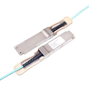 100G QSFP28 主動式光纖纜線 (低煙無鹵)