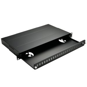 光纖10D面板 for 24pcs SC單工/LC多工 配適器 , 無支撐架 – Patch Panel