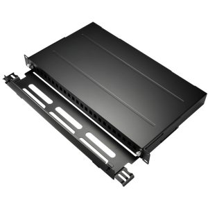 光纖10D面板 for 24pcs SC單工/LC多工 配適器 , 無支撐架