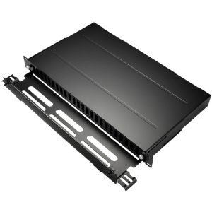 光纖10D面板for 24pcs SC雙工/LC 四路適配器 , 無支撐桿