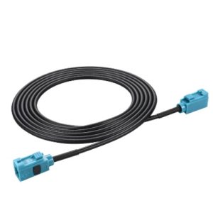 FAKRA Straight Z-Code to FAKRA Straight Z-Code, RTK-031 Cable, 2M