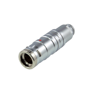 2K Metal Series, 26 Pin, Plug, Male Contact, Straight, Solder, Snap Latch, IP68 (Mating) Connector