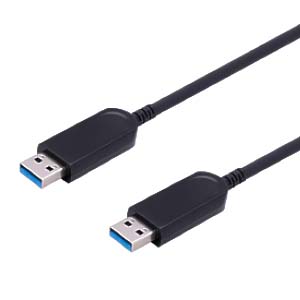 USB3.2 Gen 1 Type A Male to Type A Male AOC Cable, Not Downward Compatible Version – 5M