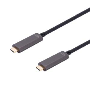 USB3.2 Gen 2 Type C Male to Type C Male AOC Cable, Data Transmission, Not Downward Compatible Version – 10M