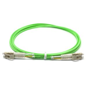 LC to LC Multimode OM5 Duplex 50/125 OFNR Fiber Optic Patch Cable