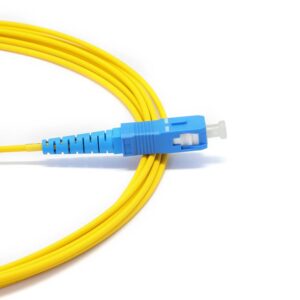 SC to SC Singlemode OS2 Simplex 9/125 LSZH Fiber Optic Patch Cable