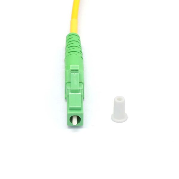 Singlemode OS2 Simplex  9/125 OFNR Fiber Optic Patch Cable LC to LC