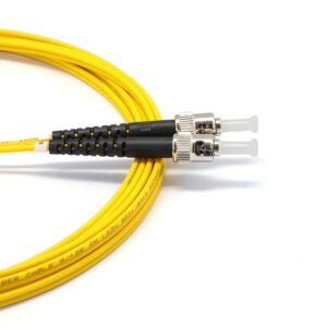 ST to ST Singlemode OS2 Duplex  9/125 LSZH Fiber Optic Patch Cable