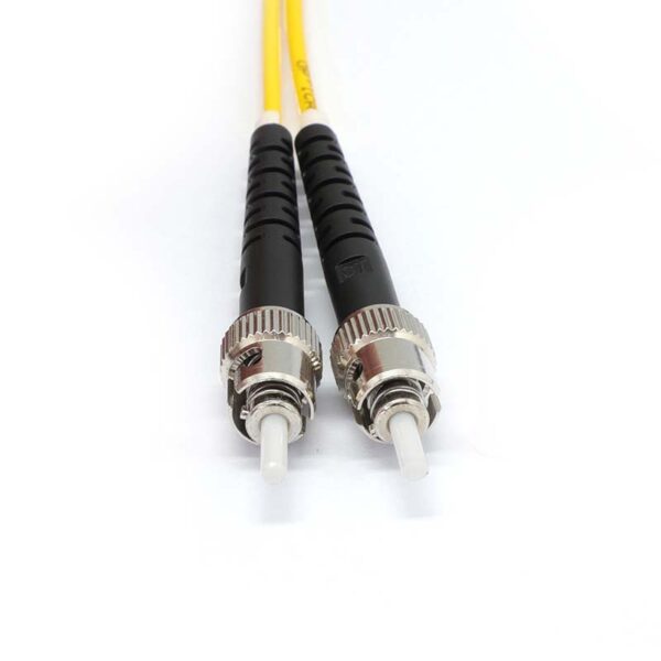 Singlemode OS2 Duplex  9/125 OFNR Fiber Optic Patch Cable ST to ST