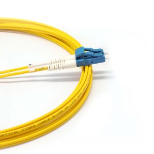 LC to SC Singlemode OS2 Duplex  9/125 LSZH Fiber Optic Patch Cable