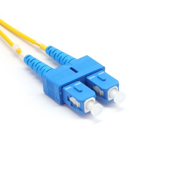 Singlemode OS2 Duplex  9/125 OFNR Fiber Optic Patch Cable LC to SC