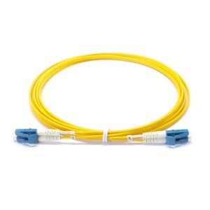 LC to LC Singlemode OS2 Duplex 9/125 LSZH Fiber Optic Patch Cable