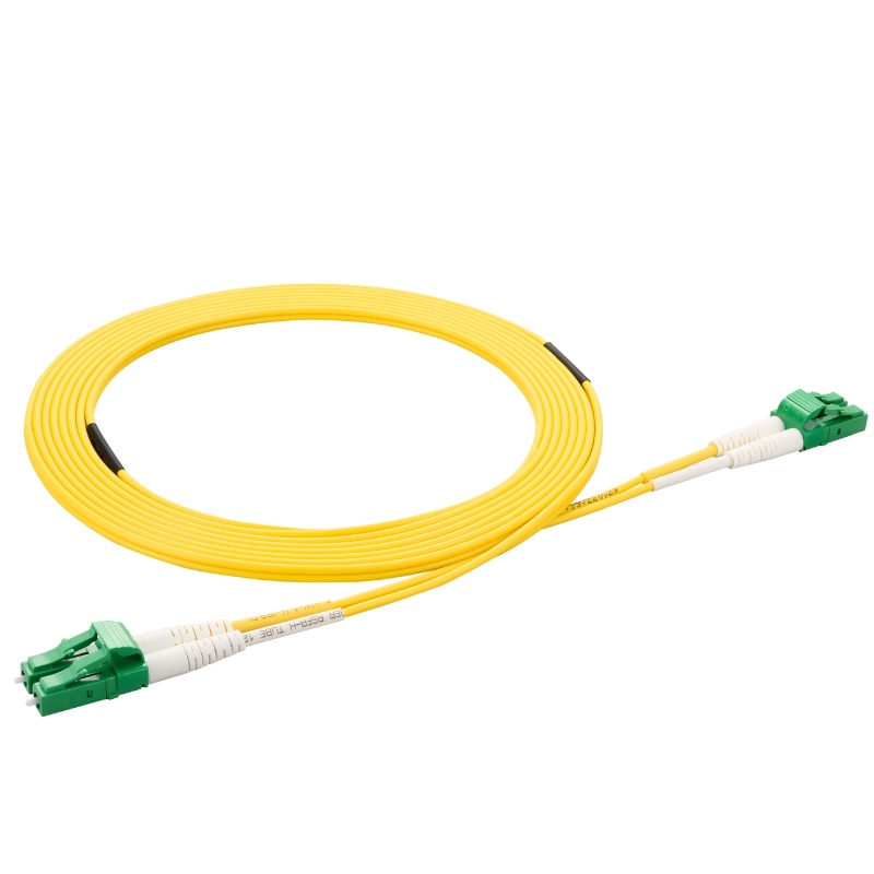 LC to LC Singlemode OS2 Duplex  9/125 OFNR Fiber Optic Patch Cable – 1M