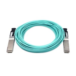 40G QSFP+ Active Optical Cable PVC – Dell, 1M
