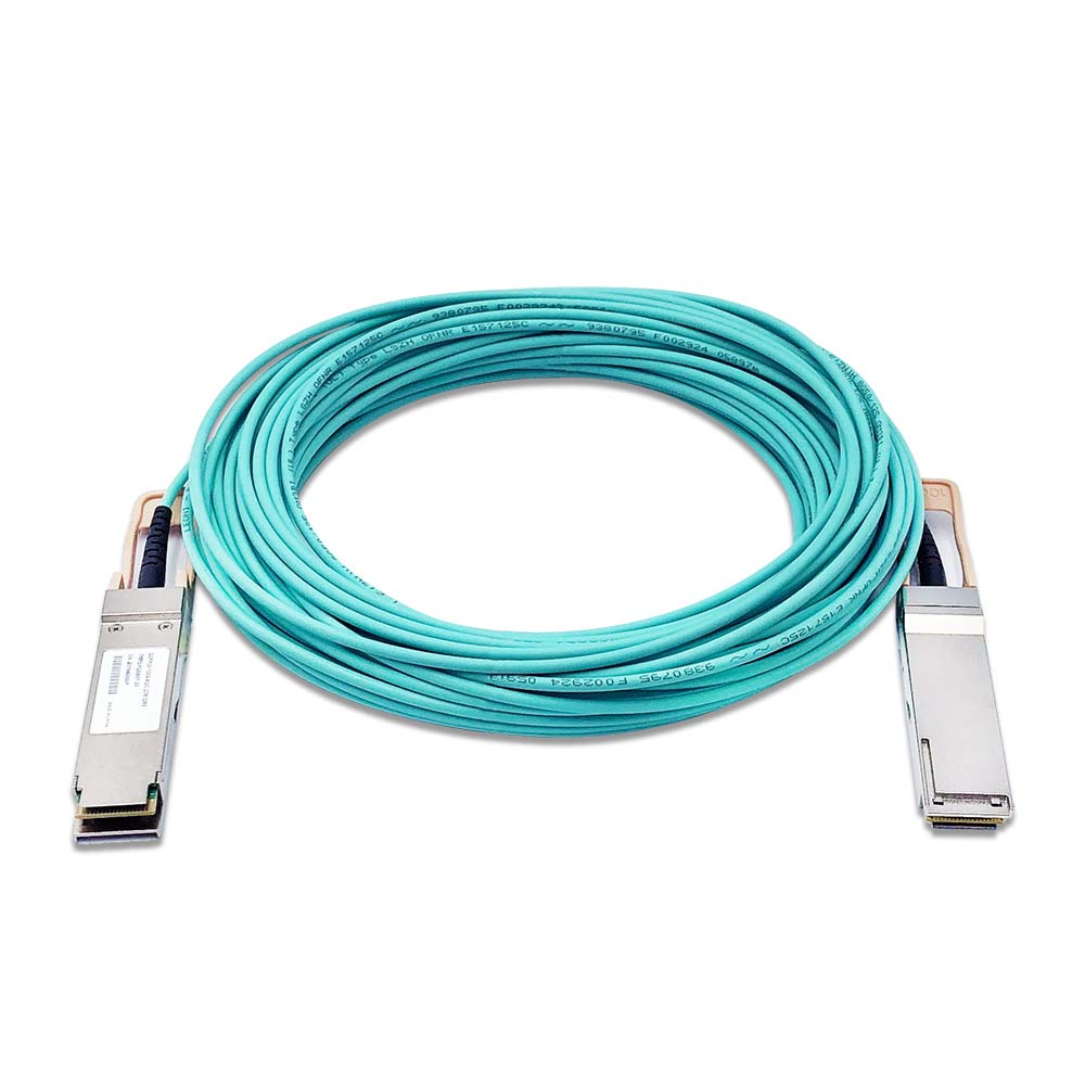 100G QSFP28 Active Optical Cable PVC – Dell, 1M
