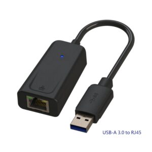 USB2.0/USB3.0/Type C to Fast Ethernet/Gigabit Adapter L = 150mm – USB 3.0 to Gigabit Ethernet