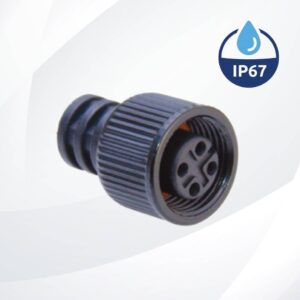 Waterproof M12 series 4 Pin Plug  Female – Waterproof Series Connector