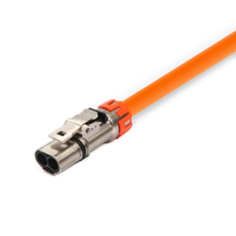 High power series cable XL60 plug to OPEN, non-HVIL, 45A(2C*6mm2), 2M – NEV Cable