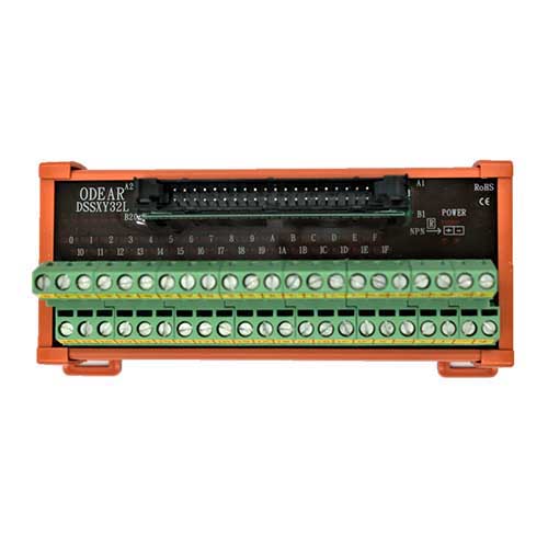 Terminal block(I/O Wire-saving LED Display Module) 32pin Wire-saving – Terminal block module