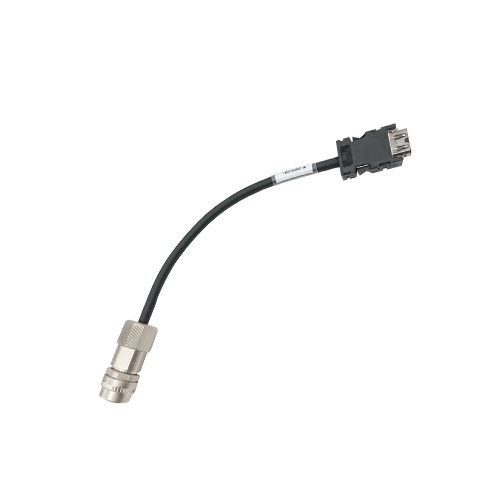 Mitsubishi Servo Motor Encoder Cable, 1M, Compatible with Mitsubishi Electric Original Part Number: MR-J3ENSCBL01M-L