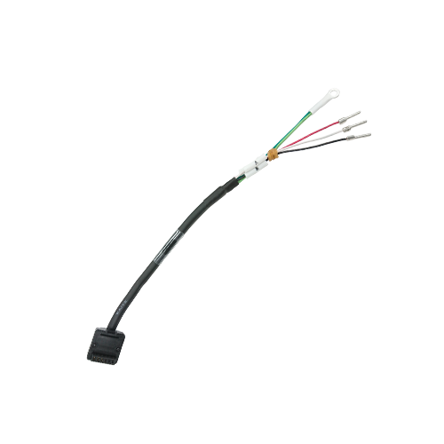 Yaskawa Servo Motor Power Cable, Power Plug Connector SM-2700 to R Type Terminal, 1M