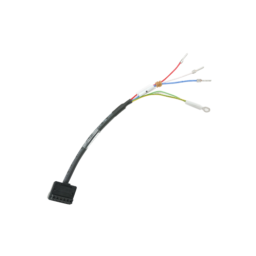 Yaskawa Servo Motor Power Cable, Power Plug connector SM-3700 to R Type Terminal, 1M