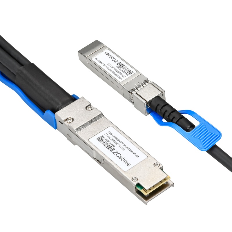 100G QSFP28 to 4*SFP28 Passive Direct Attach Copper Twinax Cable – Standard