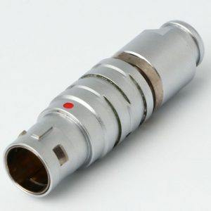 2B Metal Series, 10 Pin, Plug, Male Contact, Straight, Solder, Snap Latch, IP50 (Mating) Connector