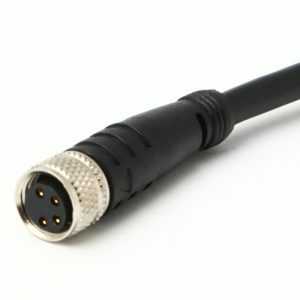 Waterproof Cable M8 Plug 4 Pin Female Contact to Open 3M