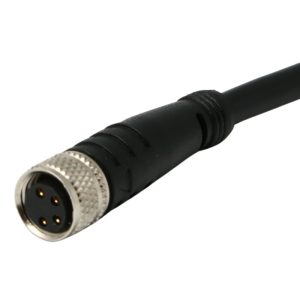 Waterproof Cable M8 Plug 4 Pin Female Contact to Open 3M