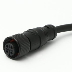 Waterproof Cable M12 A Code Plug 4 Pin Female Contact to Open 3M