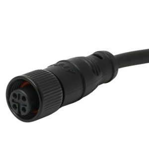 Waterproof Cable M12 A Code Plug 4 Pin Female Contact to Open 3M