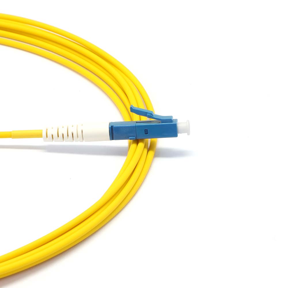 LC to SC Singlemode OS2 Simplex 9/125 LSZH Fiber Optic Patch Cable